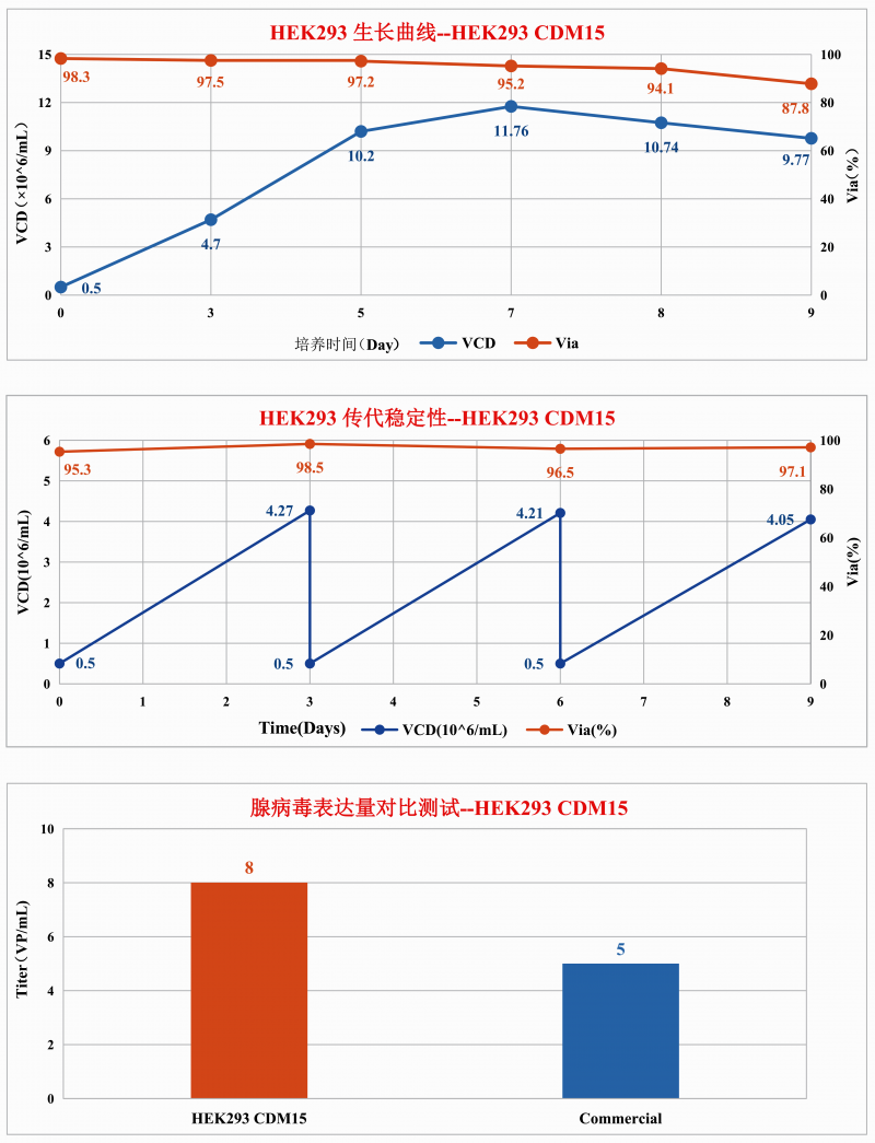 HEK293 化學(xué)成分限定培養(yǎng)基 --HEK293 CDM15
