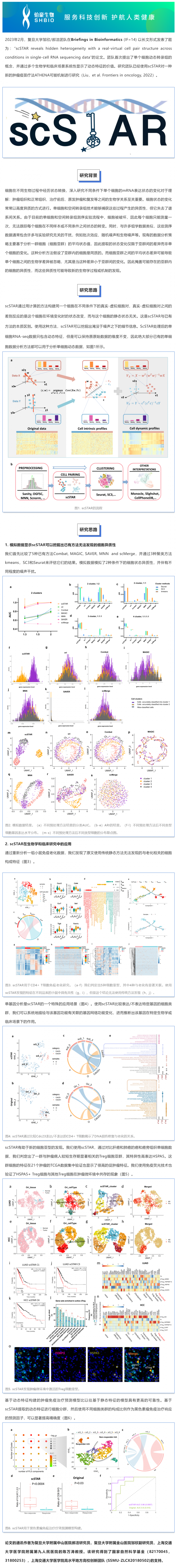 2023-03-03  復(fù)旦大學(xué)鄒欣_郝潔團隊通過構(gòu)建單細胞新算法 scSTAR 實現(xiàn)單細胞動態(tài)轉(zhuǎn)錄組分析