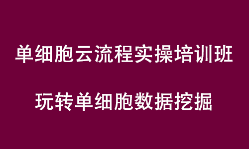 單細(xì)胞悟空 | 伯豪生物單細(xì)胞云流程實(shí)操培訓(xùn)直播預(yù)告