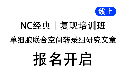 NC 經(jīng)典單細(xì)胞聯(lián)合空間轉(zhuǎn)錄組研究文章復(fù)現(xiàn)培訓(xùn)班，線(xiàn)上開(kāi)啟！